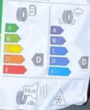 Durun RW501 IceMax EU label