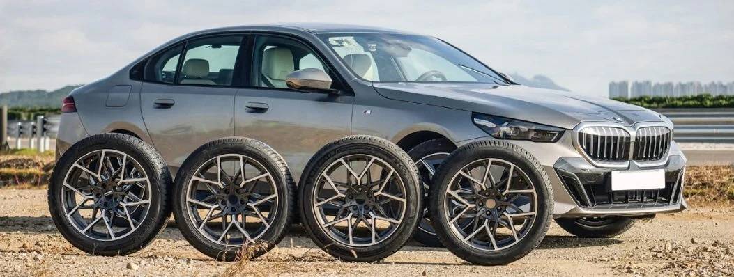 Обзор четырех всесезонных шин в размере 255/45 R19 перед тестовым седаном BMW 520i