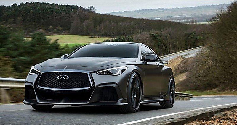 Infiniti Q60 Project Black S получил эксклюзивные шины от Pirelli