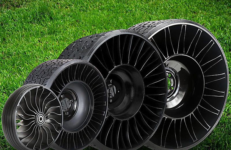 Michelin расширила линейку безвоздушных колес Tweel