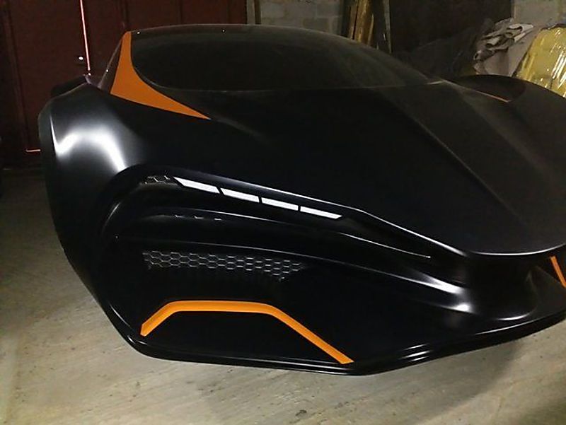 Появились фото первого украинского суперкара