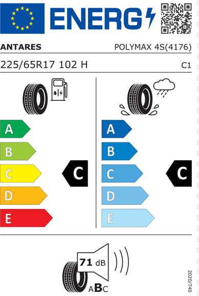 Antares Polymax 4S EU label
