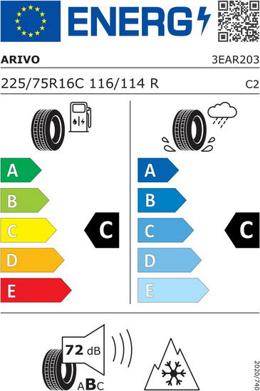 Arivo ARW6 Winmaster EU label