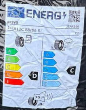 Arivo ARZ6 M Transito EU label