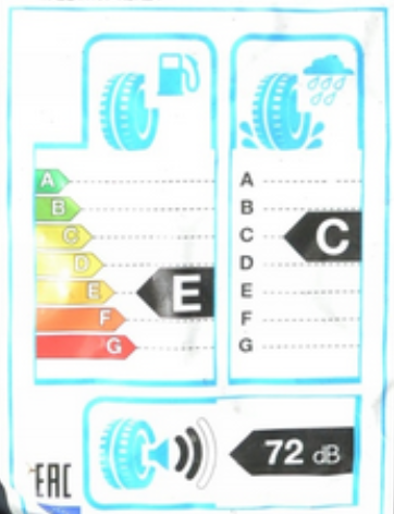 Eurorepar PW45 Reliance Winter EU label