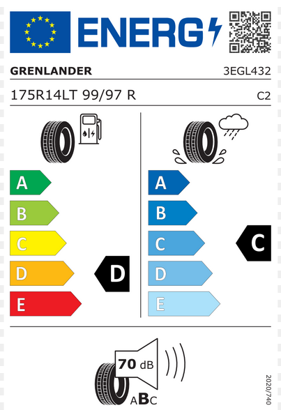Grenlander L-Power 28 EU label
