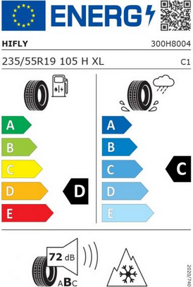 Hifly WP801 Vigorous EU label