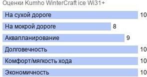 картинка шины Kumho WinterCraft ice Wi31+