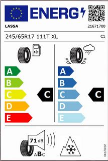 Lassa Competus AT3 EU label