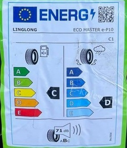 LingLong Eco Master E EU label