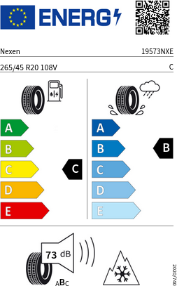 Nexen Winguard Sport3 EU label