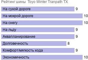 картинка шины Toyo Winter Tranpath TX