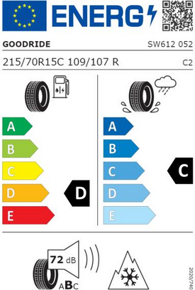 Westlake SW612 EU label